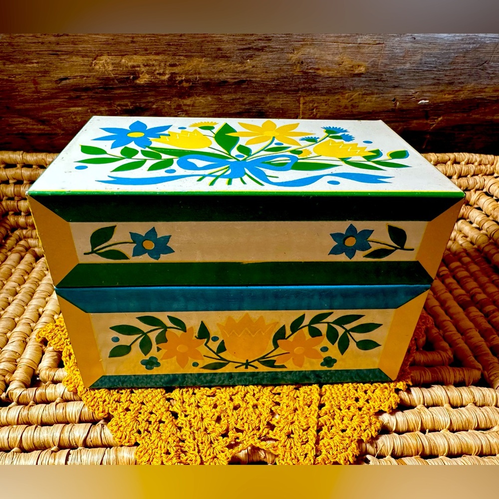 Vintage Recipe Box
